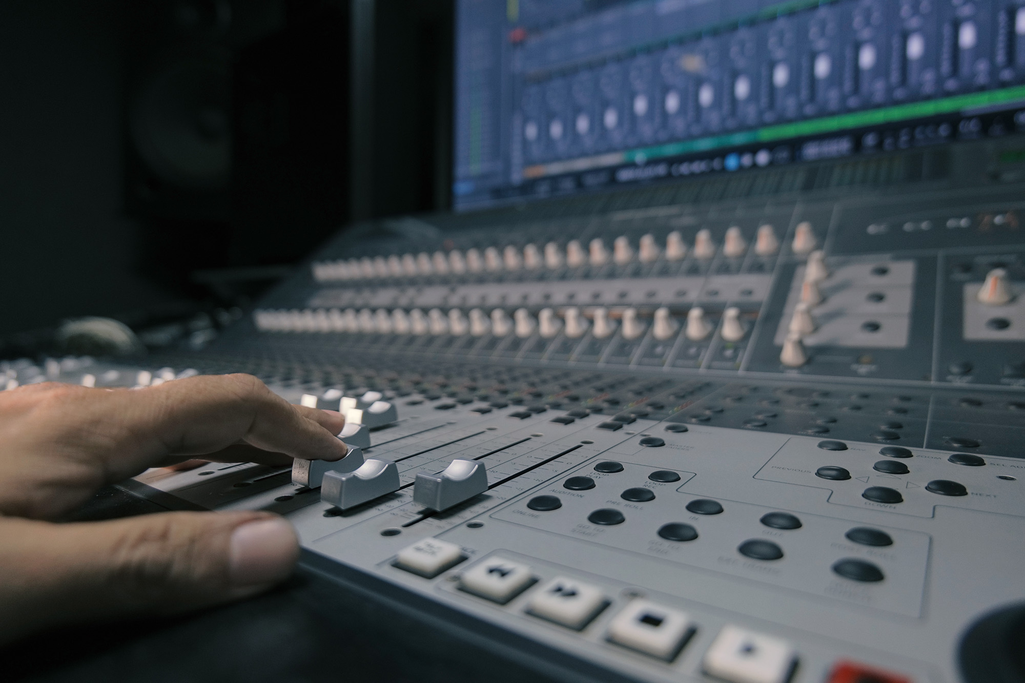 Servicios de Audio - Mezcla de sonido