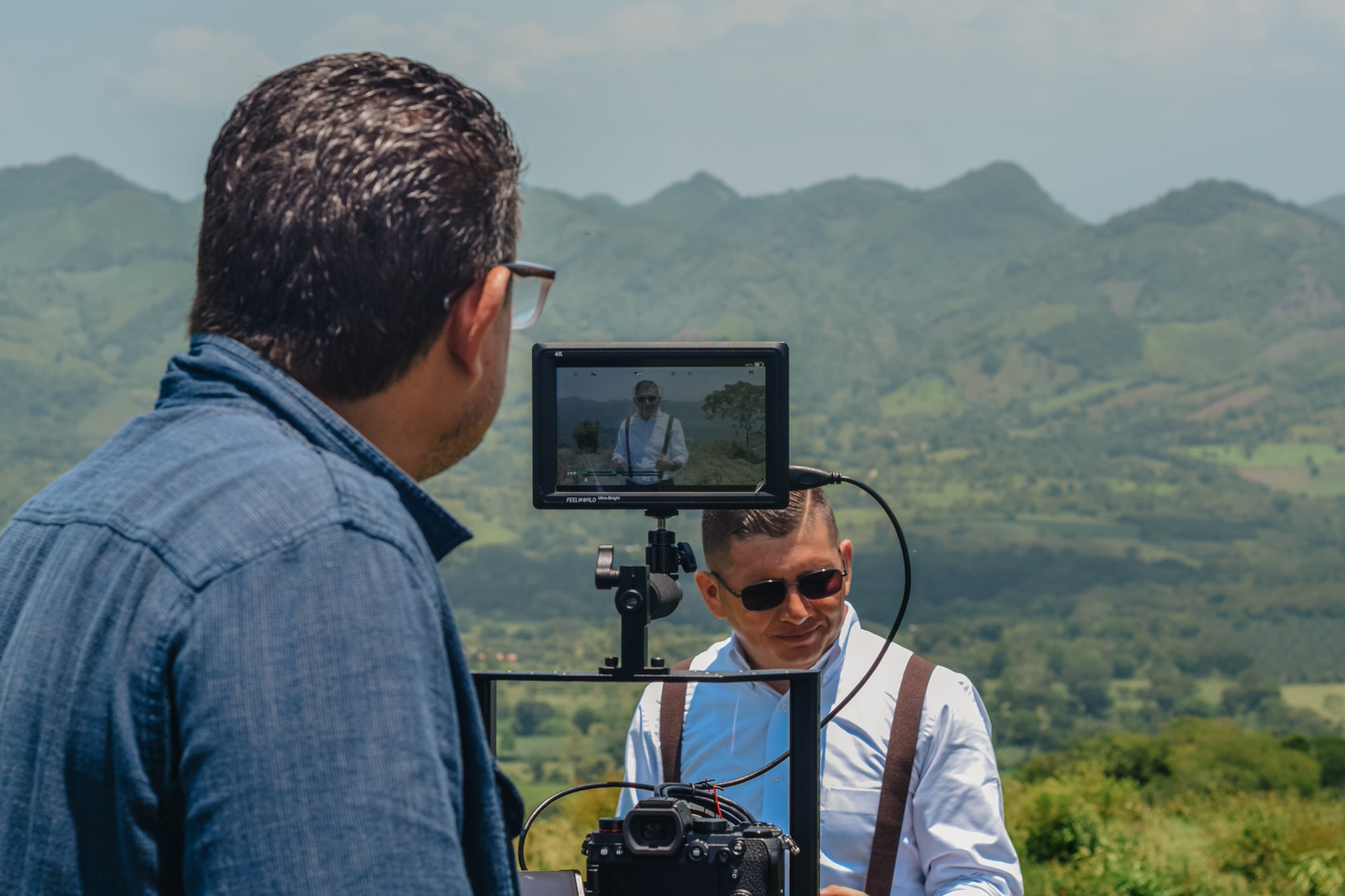 Grabación video musical de Brazos de Amor