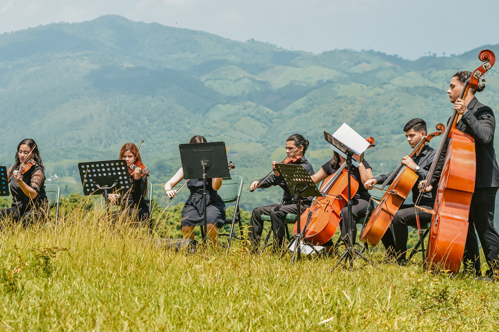 Grabación video musical de Brazos de Amor
